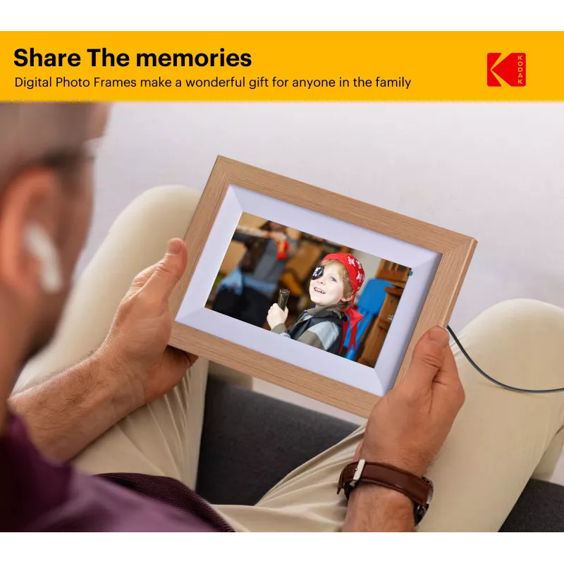 Kodak 7-calowa cyfrowa ramka na zdjęcia Wi-Fi RCF-702W
