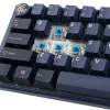 Ducky One 3 Cosmic Niebieski Mini Klawiatura gamingowa, RGB LED - MX-Niebieski (US)