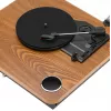 Gramofon analogowy z napędem paskowym Adler AD 1914 z portem USB, talerzem ceramicznym, silnikiem prądu stałego, prędkością 33 1/3 obr./min, Bluetooth 5.4, wyjściami RCA, wbudowanymi głośnikami