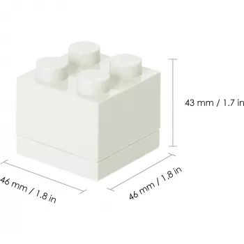 LUNCH BOX Lego Mini Whit 40111735 (40111735)