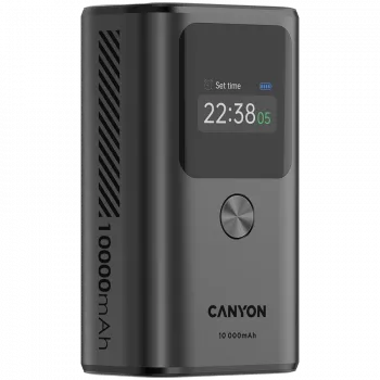 Przenośny power bank CANYON OnPower 130 TFT 10000 mAh