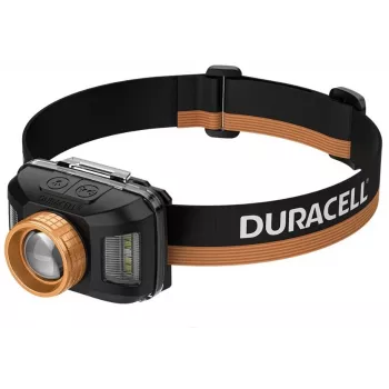 Lampa czołowa Duracell DH850R Gift Box czarna, pomarańczowa