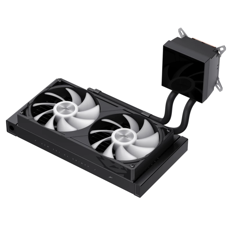 Chłodzenie cieczą CPU Gamemax | GLACIER 240 LCD BK | Intel, AMD