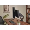 Ramie do monitora up up Economical Interactive Counterbalance Dual Monitor Arm matowa czerń VESA 75x75/100x100