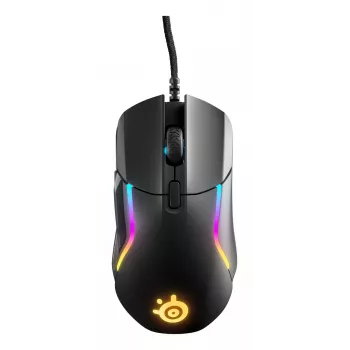 Mysz gamingowa STEELSERIES Rival 5 — praworęczna, sensor TrueMove Air, 18 000 DPI, 9 programowalnych przycisków, USB Type-A, IP54