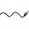 Kabel Ethernet USB-A 3.2 Gen1 Wtyk > Wtyk RJ-45, Adapter LAN czarny/srebrny, 3 metry, oplot tekstylny