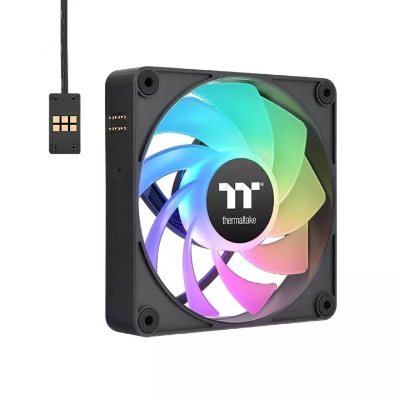 Wentylator Thermaltake CT140 EX Reverse ARGB Sync 14 cm 94,5 cfm Czarny