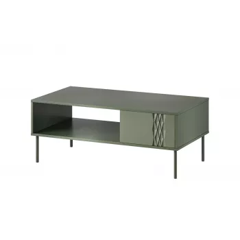Cama TRESSE ławka / stolik 110x60x40 matowy zielony