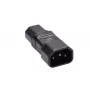 Microconnect PEA1415 kabel zmieniacz płci C14 C15 Czarny