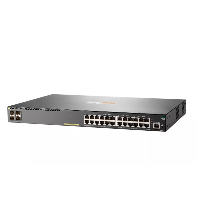 Przełącznik HPE Aruba Networking 2930F 24G PoE+ 4SFP