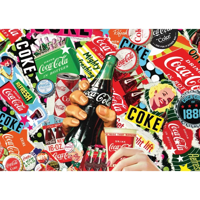 Puzzle Schmidt Spiele Coca Cola is it! 1000 elementów