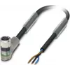 Kabel sygnałowy PHOENIX-CONTACT 1671085, 5 m, czarny/szary