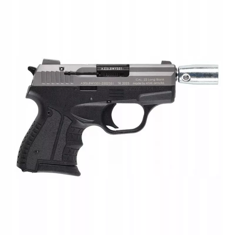 Pistolet alarmowy STALKER M906 BAS .22 Long Blank (6 mm) tytanowy