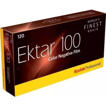 Kodak PROFESSIONAL EKTAR 100 - kolorowy film negatywowy - 120 (6 cm) - ISO 100 - 5 rolek (8314098)