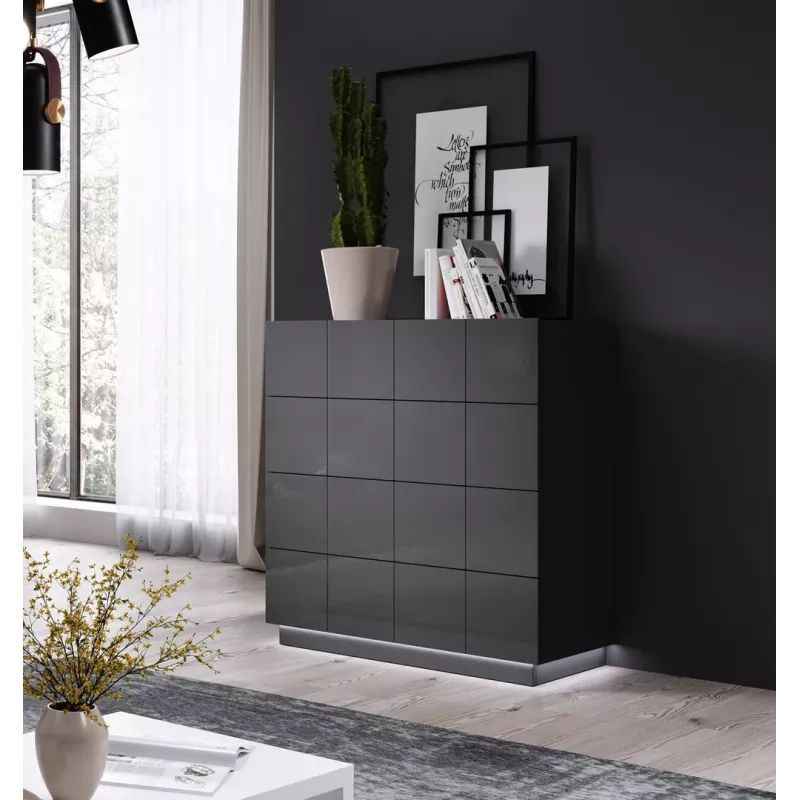Komoda Cama Lighting REJA 4S biała