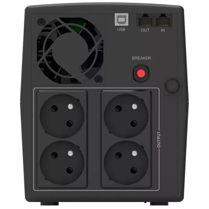PowerWalker VI 1500 STL zasilacz awaryjny (UPS) Line-Interactive 1500 VA 900 W 4 gniazda AC
