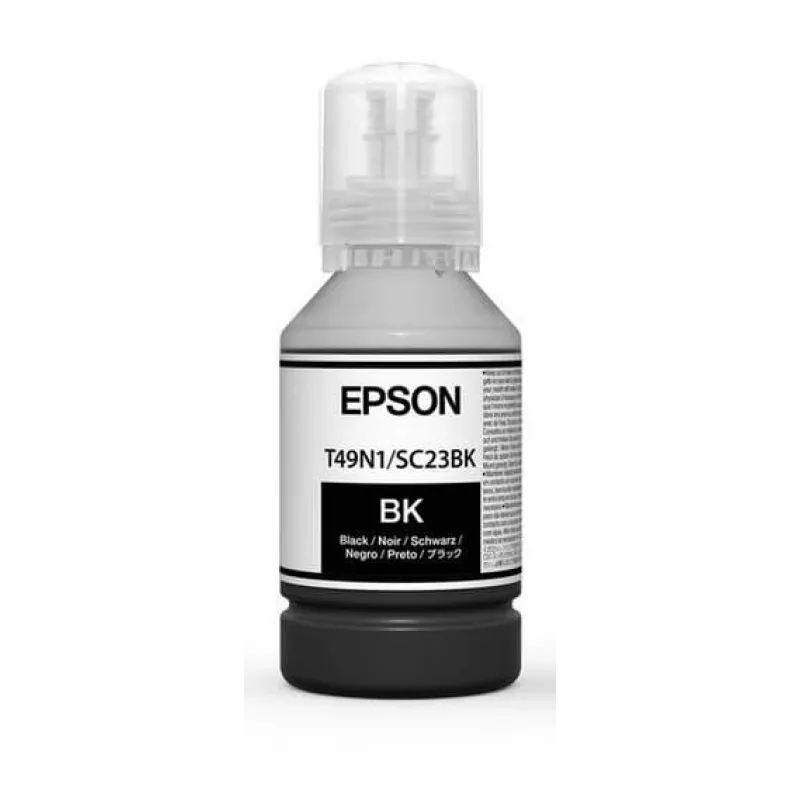 Wkład atramentowy Epson Czarny 140 ml do SC-T3100x (Oryginalny C13T49H10N)