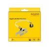 DeLOCK Mini PCIe I/O PCIe half size 1 x Gigabit LAN Low Profile - Karta sieciowa - PCIe Half Mini Card - Gigabit Ethernet x 1 (95265)
