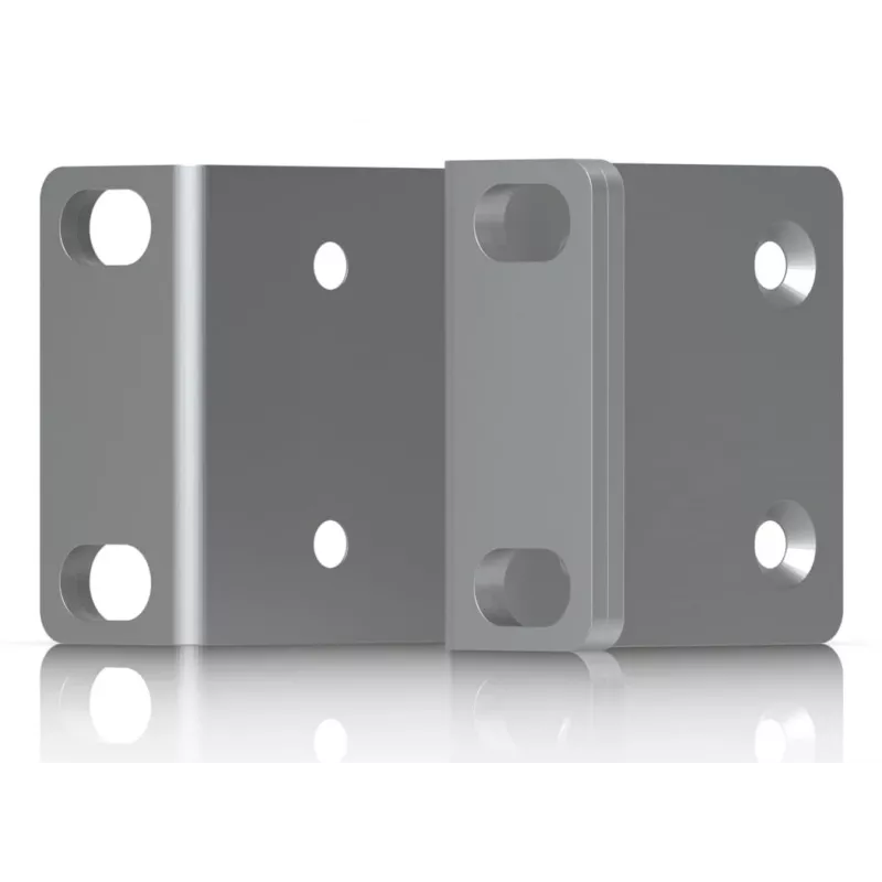 Zestaw montażowy Ubiquiti UACC-Rack-Ear-1U Szary Stal galwanizowana