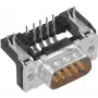 Harting D-SUB złącze pinowe 90° Liczba biegunów: 15 Lutowanie 09 66 262 6811 1 szt. (09 66 262 6811)