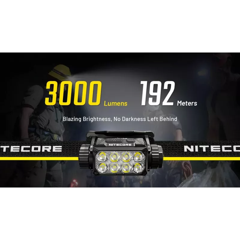 Headlamp H Series 3000 LUMENS/HC75 Uhe Nitecore