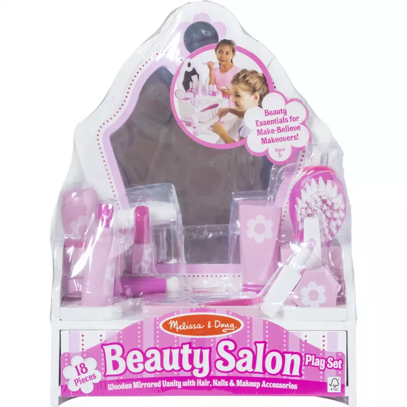Melissa & Doug - Zestaw salonu piękności, zabawa w role