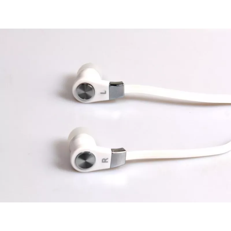 Magicsound DS-2 - Słuchawki stereo z mikrofonem, białe