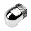 Adapter 90° XSPC G1/4 cala męski na G1/4 cala żeński, obrotowy, chrom