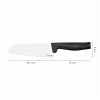 Nóż kuchenny Fiskars 1051761 ze stali nierdzewnej 1 szt. nóż Santoku