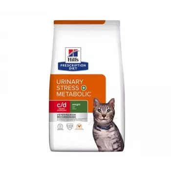 HILL'S Feline c/d Urinary Stress + Metabolic - sucha karma dla kotów - 3 kg