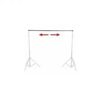 Walimex Pro Teleskopowy Słup Tła 120-307 cm, do 6 kg, Złącze Kołkowe