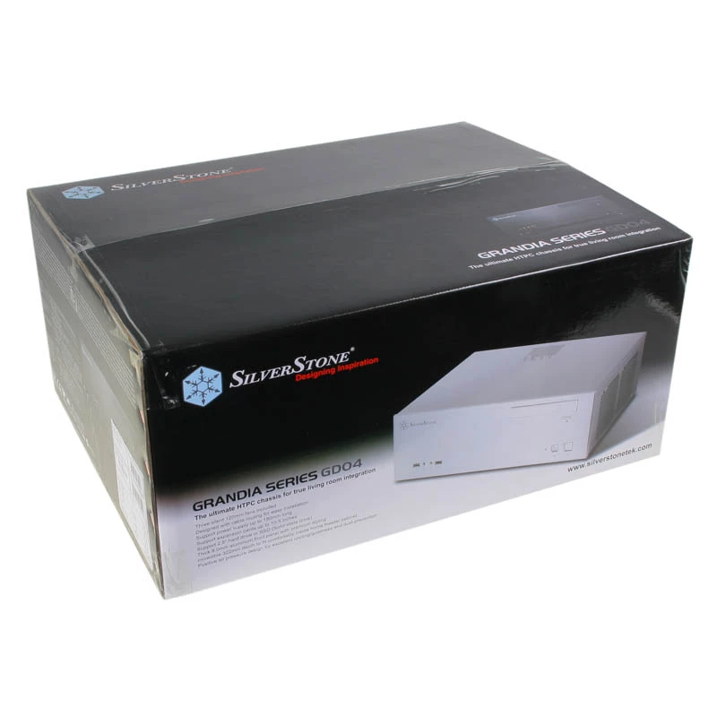 SilverStone SST-GD04B USB 3.0 Grandia Desktop - czarny