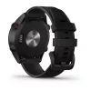 Zegarek golfowy GPS GARMIN Approach S12 Czarny, koperta 43 mm, pasek silikonowy, 30 h pracy na baterii GPS
