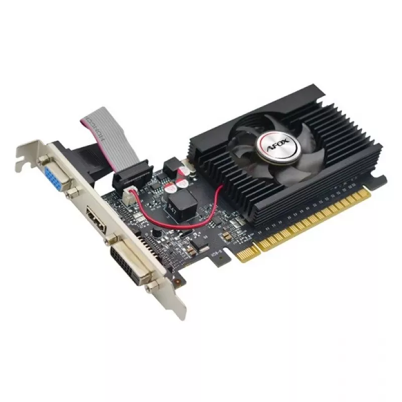 Karta graficzna AFOX Geforce GT710 4GB DDR3 64-bit DVI HDMI VGA Low Profile V3