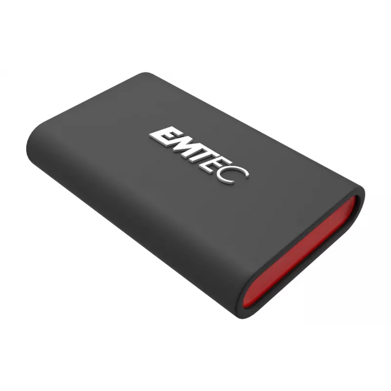 Emtec X210 ELITE 2 TB USB Type-C 3.2 Gen 2 (3.1 Gen 2) Czarny, Czerwony