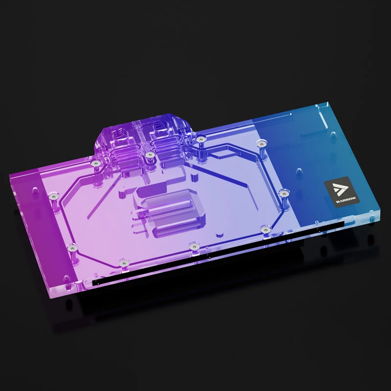 Barrow LRC2.0 MSI RTX 4080 Suprim/Trio Aurora, RGB, czarny - akryl