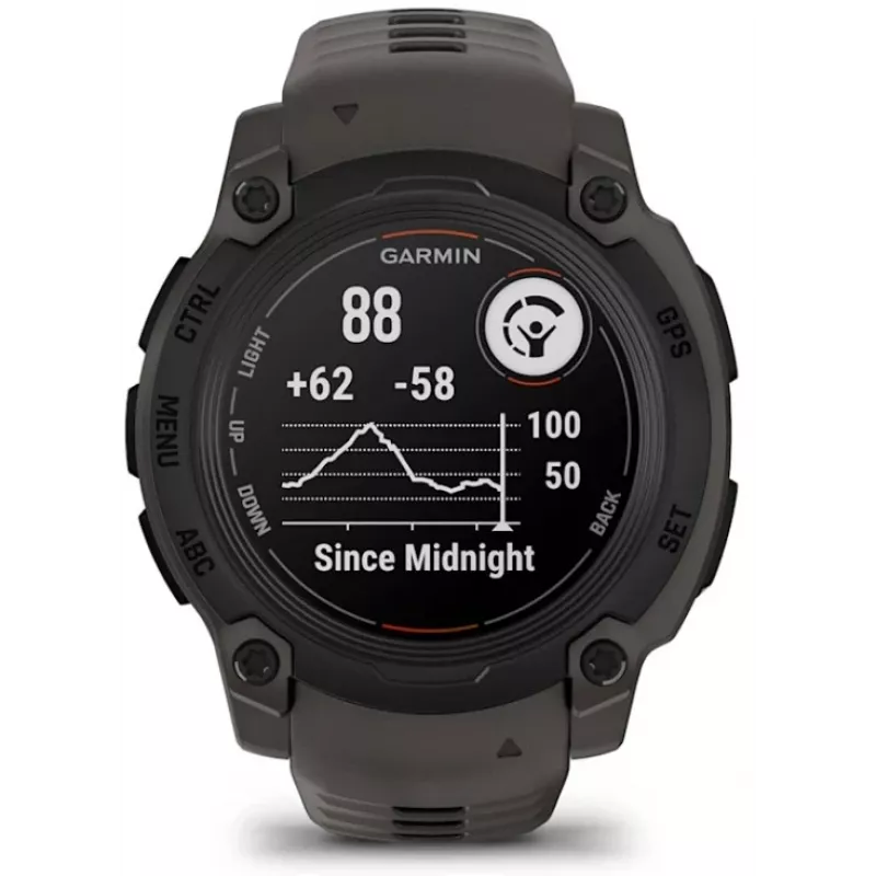 Garmin Instinct E 2.18 cm (0.86) MIP 40 mm Digital 166 x 166 pixels Czarny GPS (satellite)