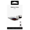 Dwuczęściowa ładowarka bezprzewodowa Indoor 2-in-1 native union Voyage 2-In-1 Wireless Charger Sandstone USB kompatybilność ze smartfonami jasnoszary