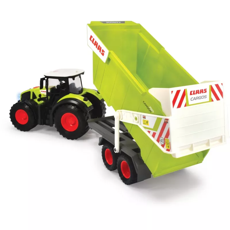 Ciągnik z przyczepą 64cm CLAAS FARM DICKIE