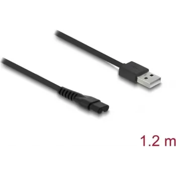 Kabel do ładowania USB 5 V DELOCK do golarek elektrycznych — kompatybilny z serią MANSCAPED 2.0/3.0, 1 szt.