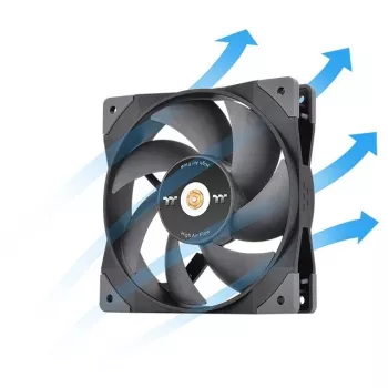 Thermaltake SWAFAN GT12 Wentylator obudowy 120mm - Czarny