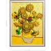 Zestaw mozaiki ściennej LEGO Art Vincent van Gogh Słoneczniki 3D mozaika ścienna zestaw 2615 elementów 540×410×50 mm