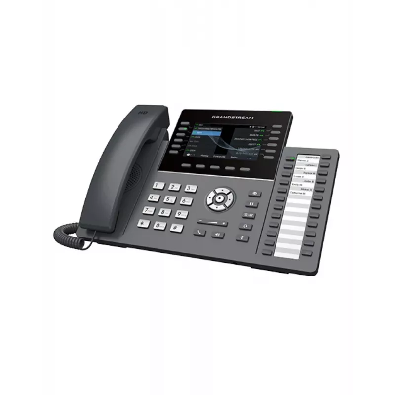 Grandstream Networks GRP2636 Telefon IP Czarny 12 linii LCD Wi-Fi