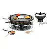 Grill raclette Unold 48726 na 8 osób 1300 W Czarny, Stal nierdzewna