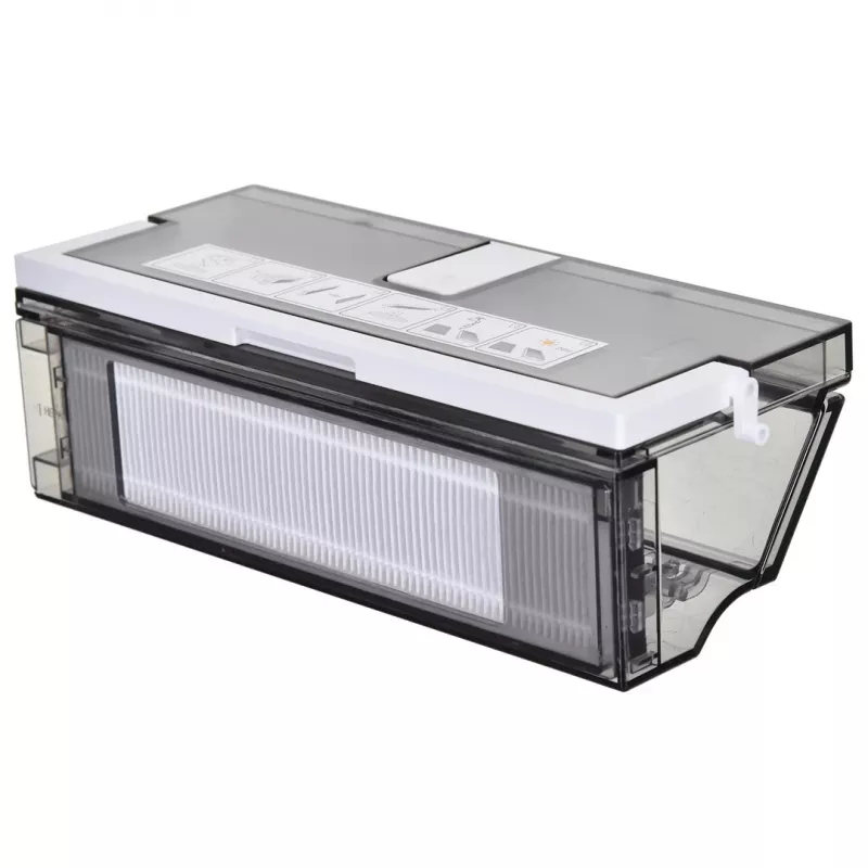 Robot sprzątający EZVIZ RS2 z mapowaniem, ssaniem 4000 Pa, baterią 5200 mAh, czasem pracy 220 min, mopem do mycia, stacją bazową z zbiornikami na wodę 5/5,5 L