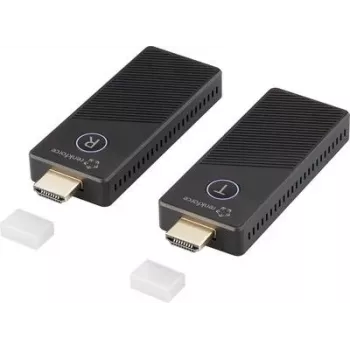 Renkforce RF-HDMID-500 HDMI Wireless Transmission Set 30 m 5.8 GHz 3840 x 2160 Pixel Sichere (RF-6721306)