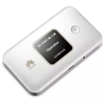 Przenośny router stołowy HUAWEI E5785-92C — dwuzakresowy Wi‑Fi 5, LTE 4G, bateria 1500 mAh, micro-USB, antena wewnętrzna