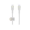 Belkin BOOSTCHARGE PRO Flex Kabel USB 3 m USB 2.0 USB C Biały (CAB011BT3MWH)