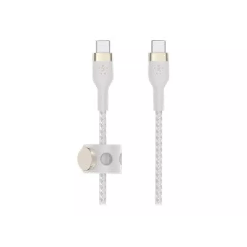 Belkin BOOSTCHARGE PRO Flex Kabel USB 3 m USB 2.0 USB C Biały (CAB011BT3MWH)