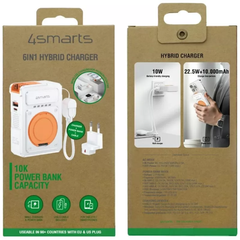 Przenośny power bank 4smarts 541384 10000 mAh